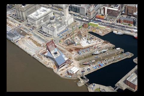 Liverpool's Mann Island scheme, being built by HBG